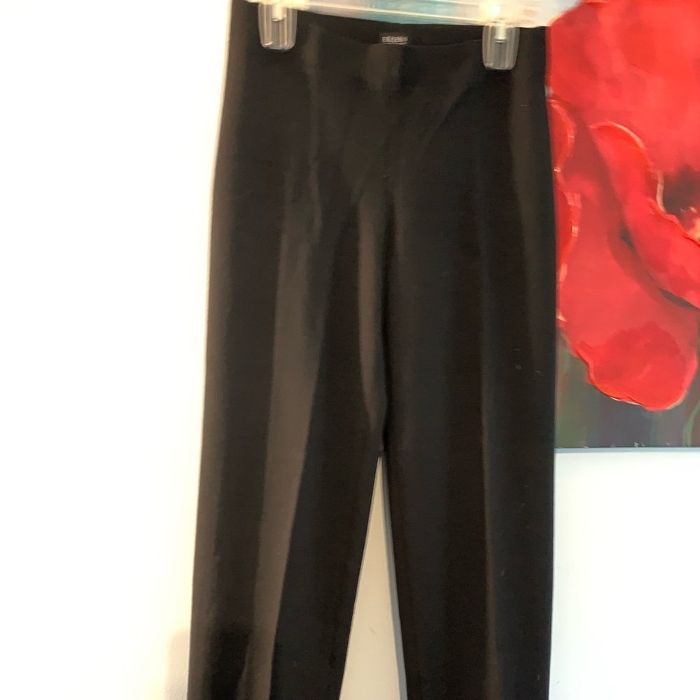 EILEEN  FISHER BLACK STRETCHY Flex Pointe PULL ON PANTS SIZE PS Petite S Small